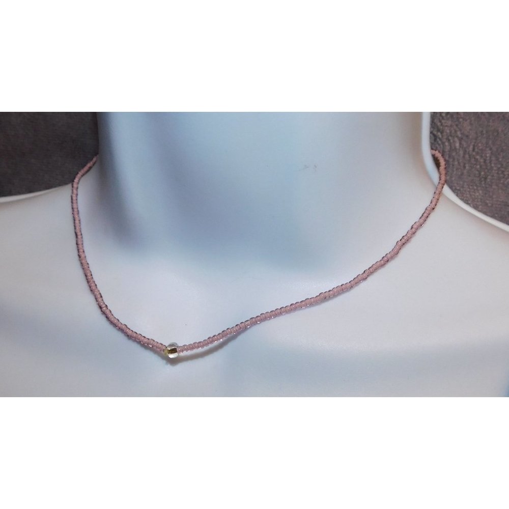 *Free When Bundled* Lavender Glass Necklace